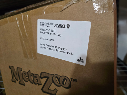 Metazoo Seance SEALED CASE x12 Booster Boxes